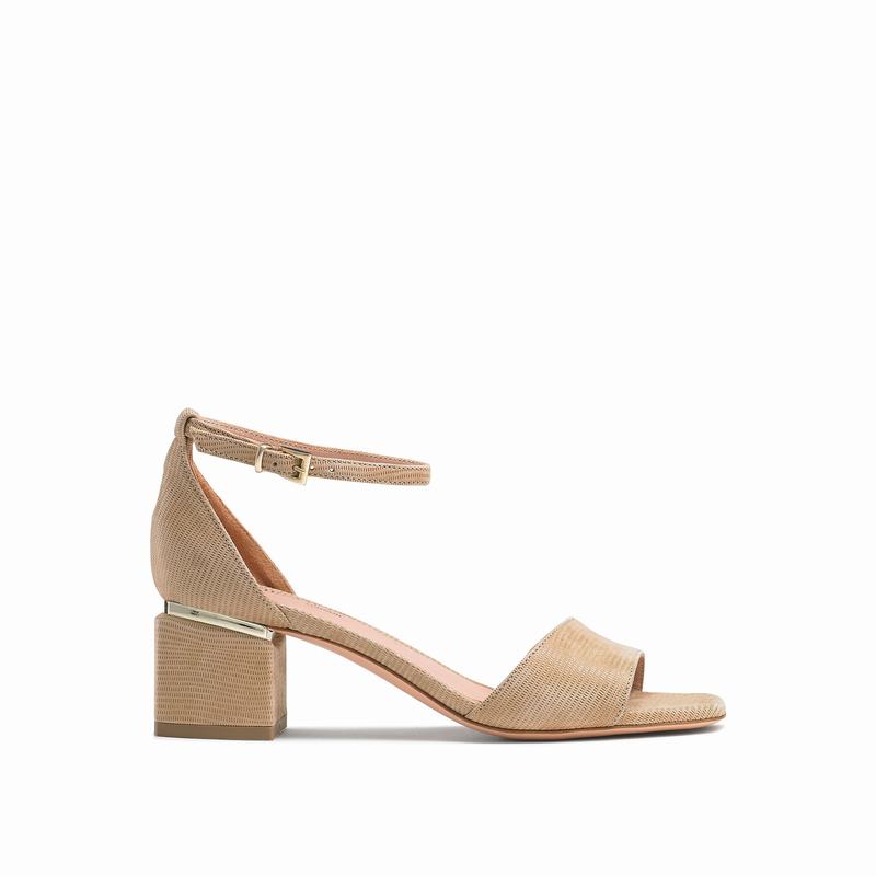 Russell & Bromley Twothebar Two Strap Sandals Women's Brown [YPN2940QP]